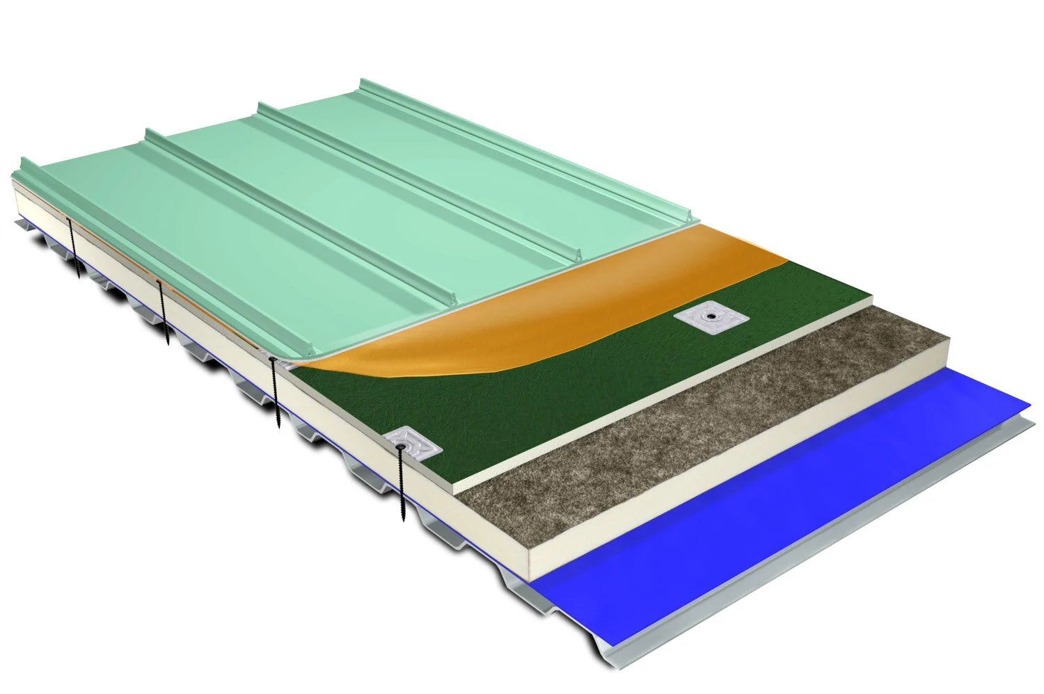Holcim Elevate in Lake Charles, LA commercial roofing details