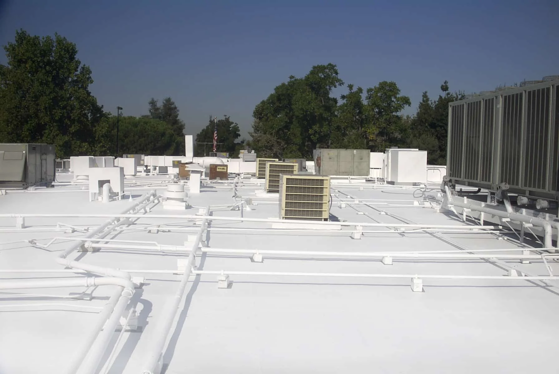 PVC Roof Systems in Lake Charles, LA commercial roofing details