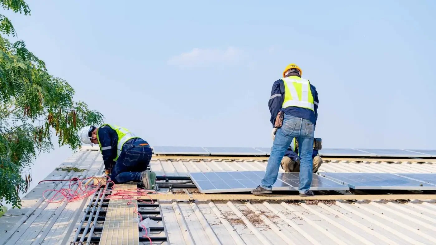 Commercial Roof Replacement in Lake Charles commercial roofing details
